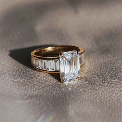 Channel Set Engagement Rings Dallas | Shapiro Diamonds