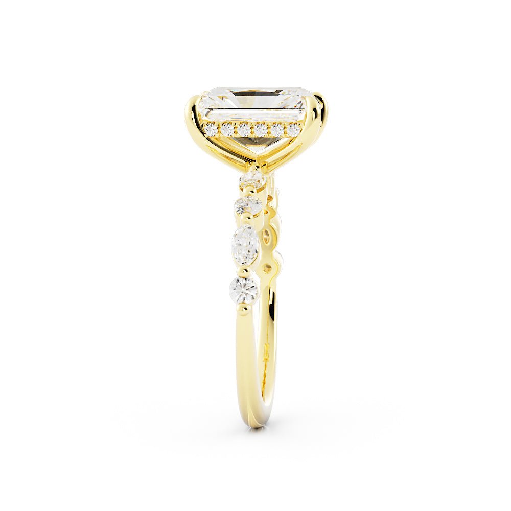 Carat Radiant Cut Diamond Ring Dallas Jeweler - Main Image