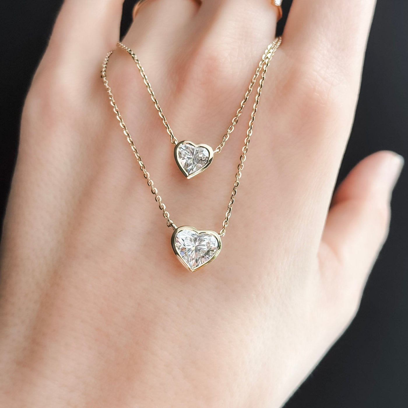 Heart Shape Diamond Pendant - Shapiro Diamonds