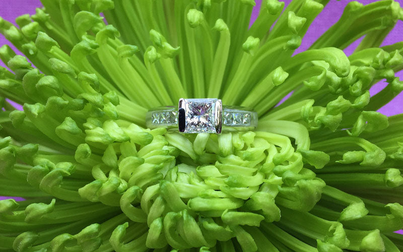 Princess Cut Engagement Rings In Dallas