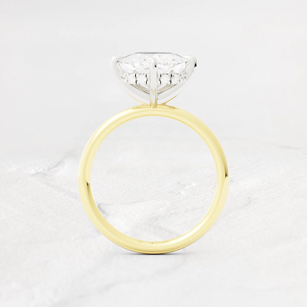 Linley Cushion Cut Solitaire Engagement Ring - Shapiro Diamonds