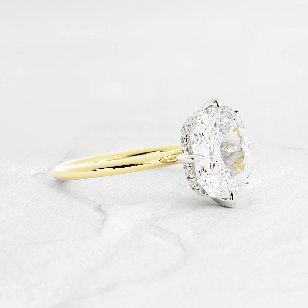 Linley Cushion Cut Solitaire Engagement Ring - Shapiro Diamonds