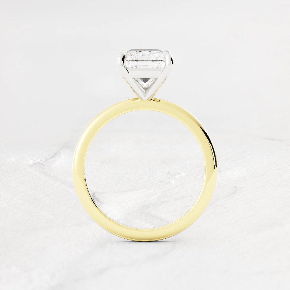Olivia Radiant Cut Diamond Solitaire Ring - Shapiro Diamonds